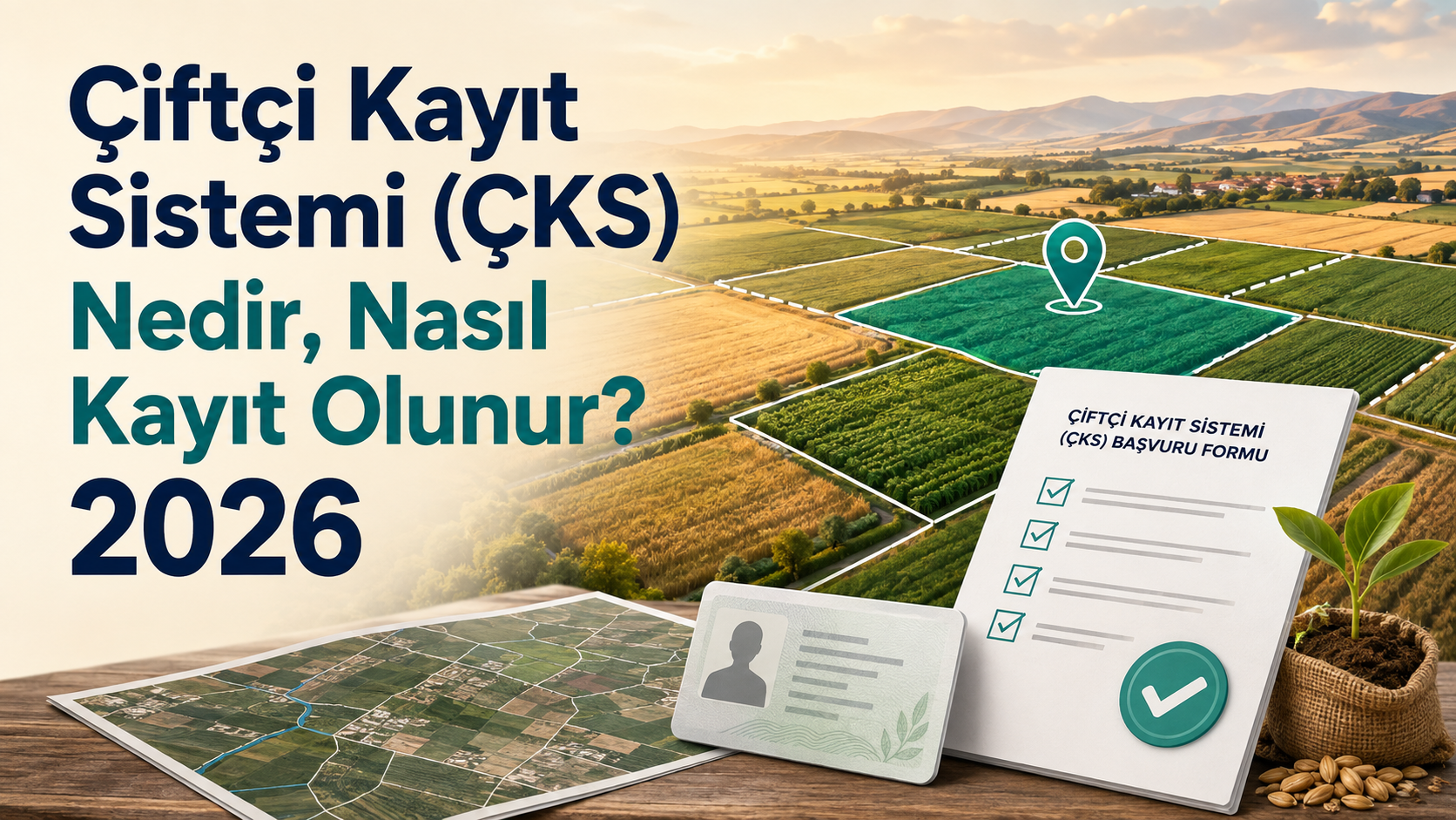 Çiftçi Kayıt Sistemi (ÇKS) Nedir, Nasıl Kayıt Olunur? 2026